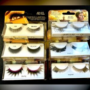 Super fun fake eyelash collection 6 pairs great for Halloween costumes